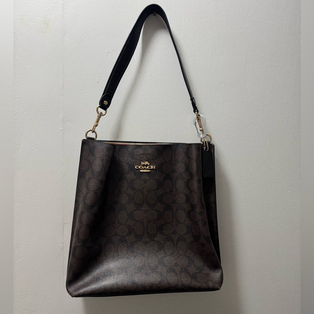 Coach Mollie Bucket Shoulder Bag in Signature Print